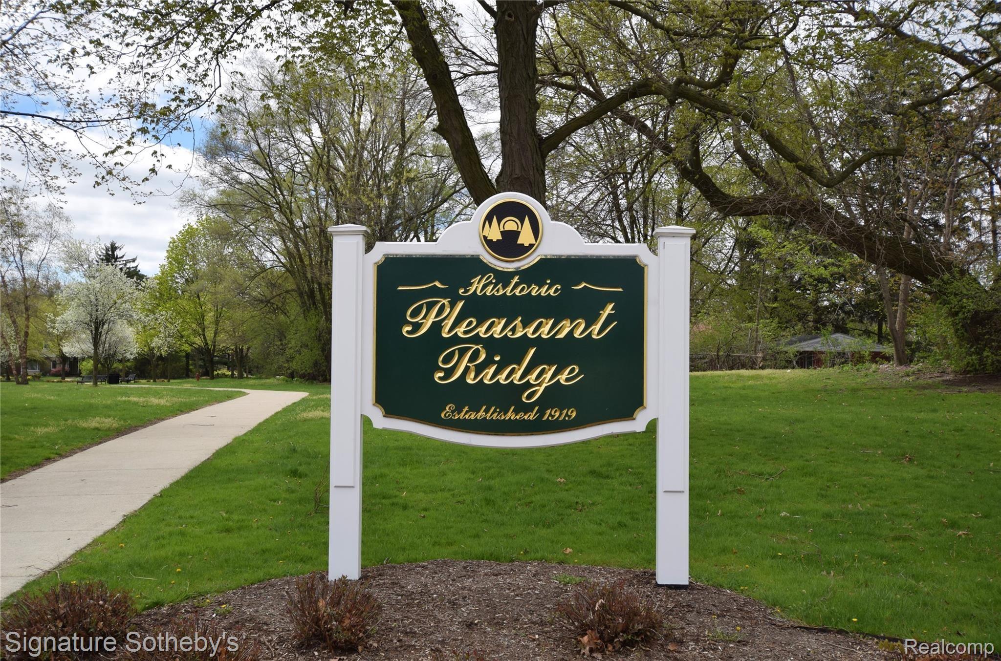 53 Wellesley Drive Pleasant Ridge, MI 48069 - Photo 40 of 49 Welcome to Historic Pleasant Ridge
