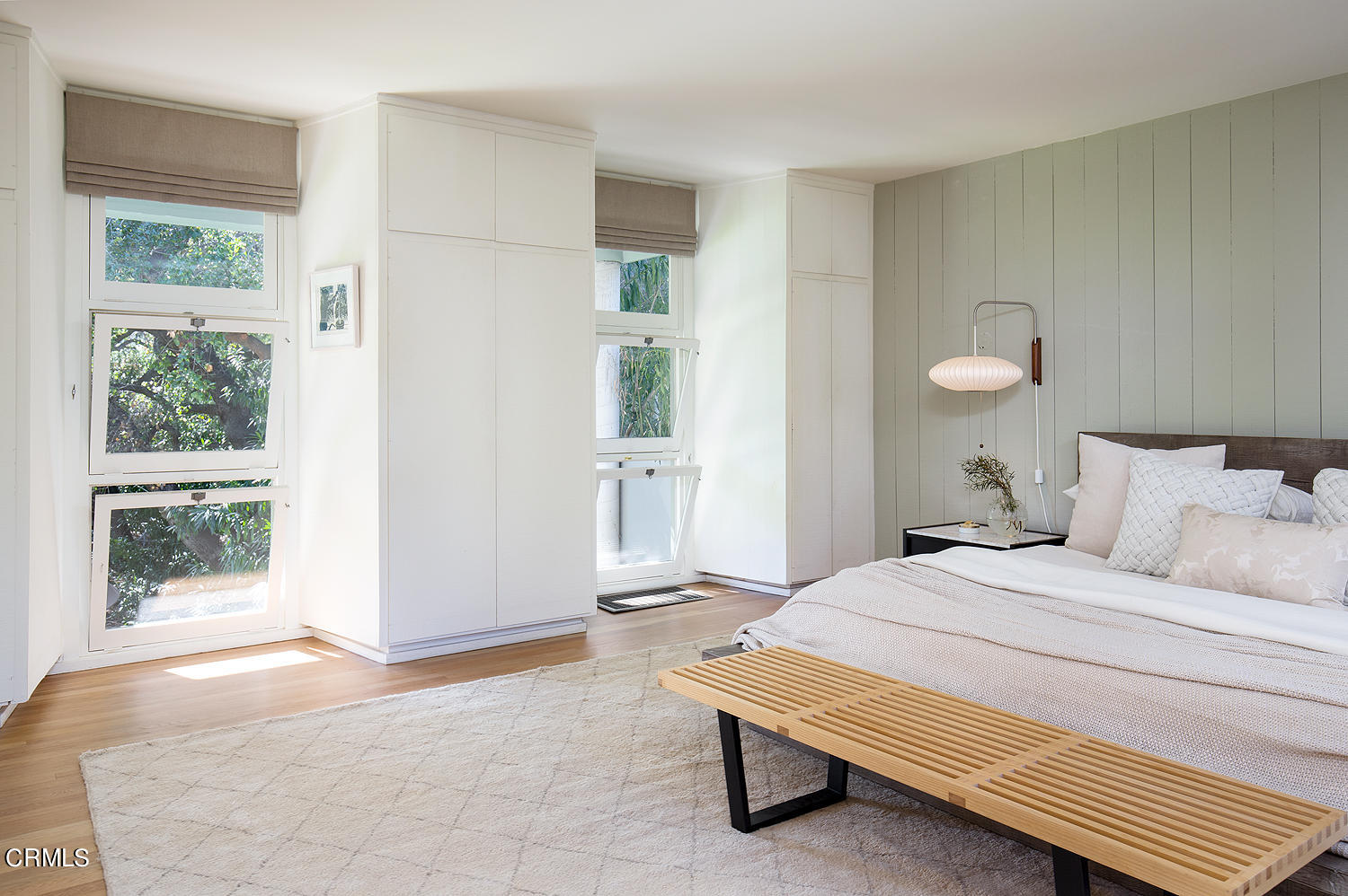 490 La Loma Road Pasadena, CA 91105 - Photo 31 of 59 a bedroom with a bed and a window