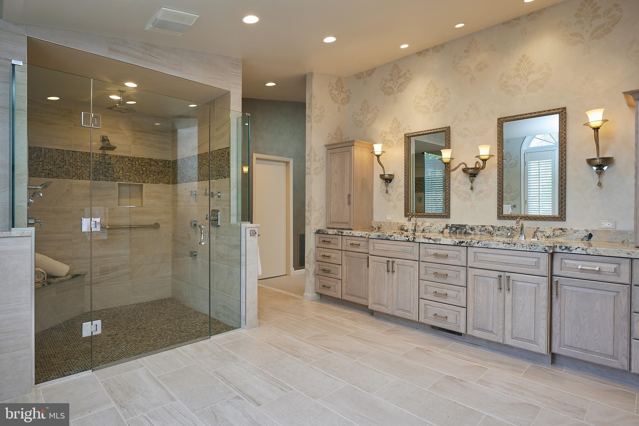 10811 Barn Wood Lane Potomac, MD 20854 - Photo 20 of 41 Gorgeous Luxe Primary Updated Bathroom