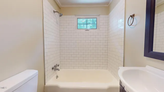 a view of a black gate