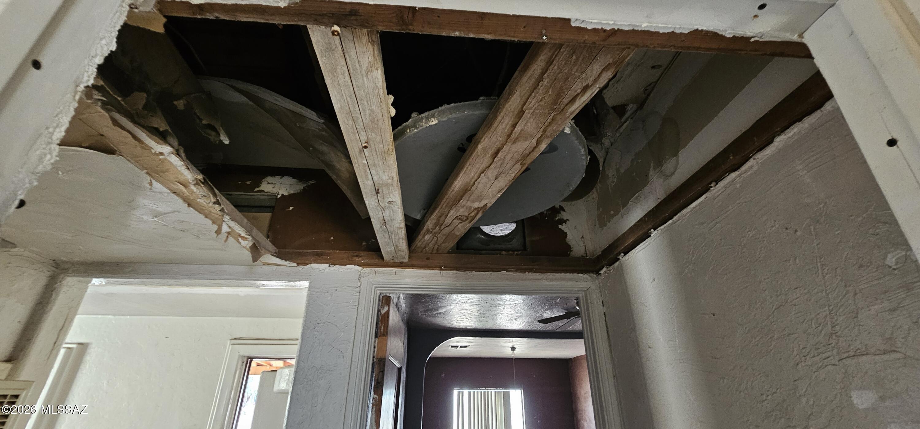 3265 East 24th Street Tucson, AZ 85713 - Photo 14 of 18 Ceiling damage