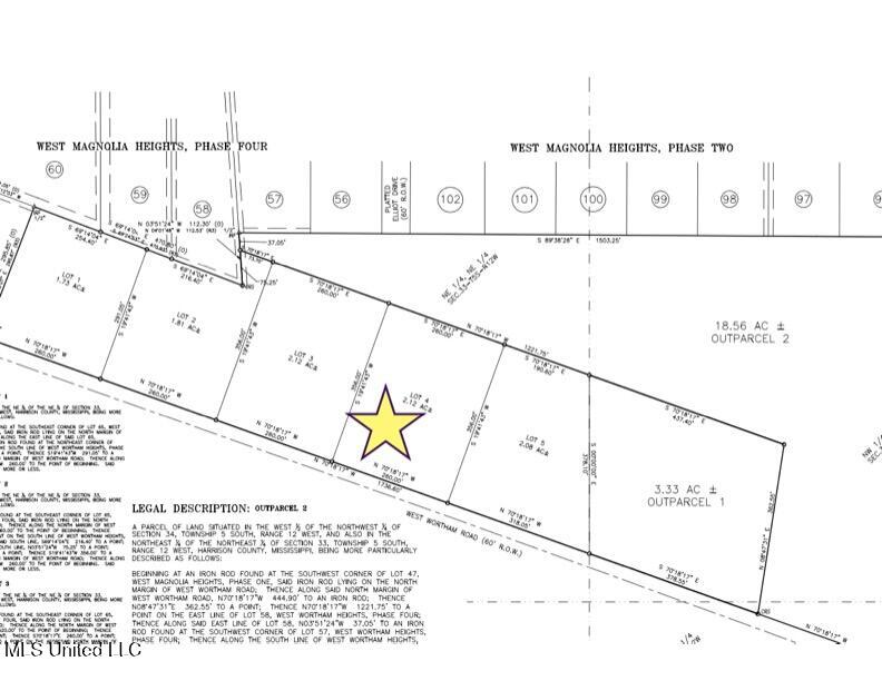 Lot 4 West Wortham Road Saucier, MS 39574 - Photo 7 of 11 Lot 4 West Wortham