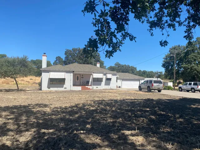 a view of a house with a patio