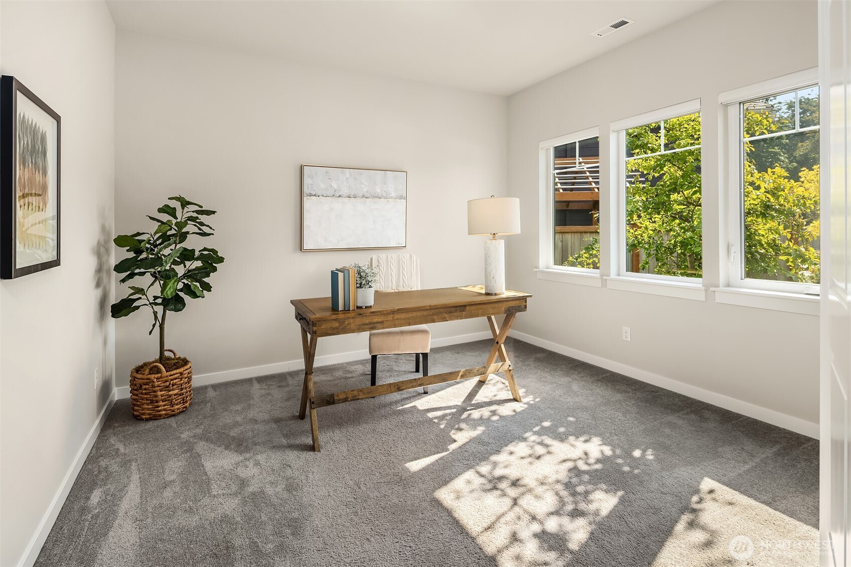 16911 125th Street Southeast Snohomish, WA 98290 - Photo 3 of 29 a living room with furniture and a potted plant