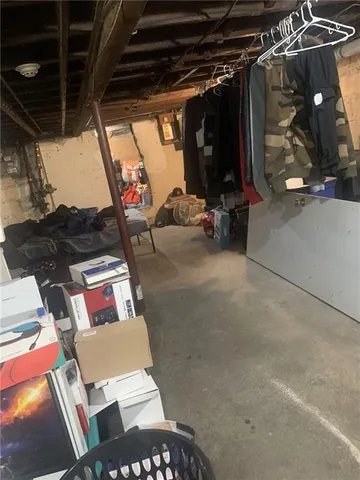 a view of water heater room