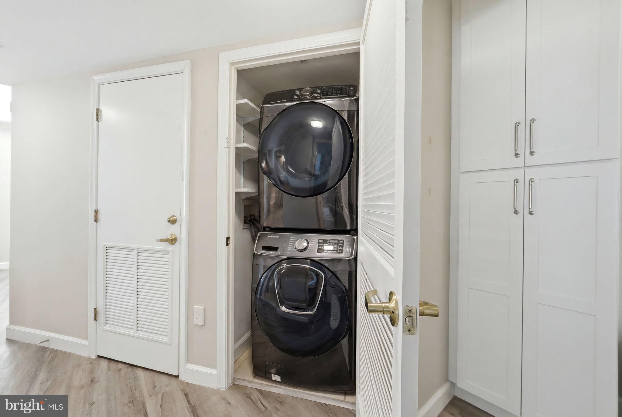 631 D Street Northwest, Unit 633 Washington, DC 20004 - Photo 17 of 40 In-Unit Stackable Washer/Dryer