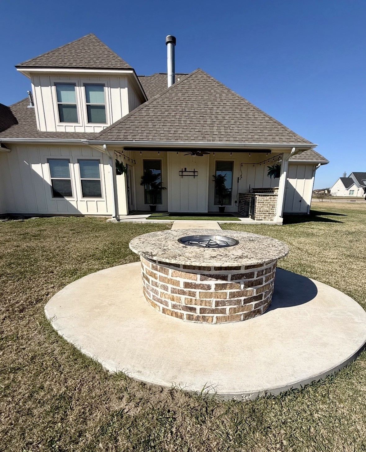 2295 Diamond D Lane Beaumont, TX 77713 - Photo 28 of 28 a view of a house with a swimming pool