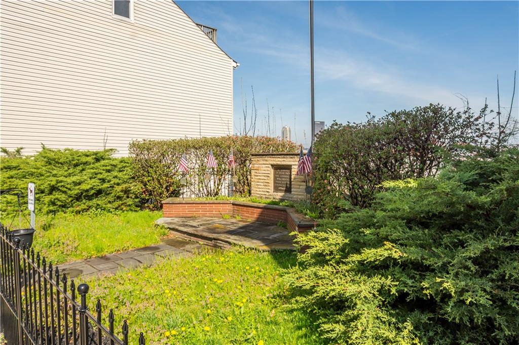 108 Pius Street Pittsburgh, PA 15203 - Photo 36 of 36 a view of a backyard with plants