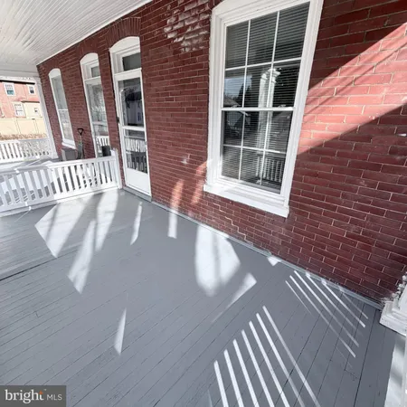 a view of front door