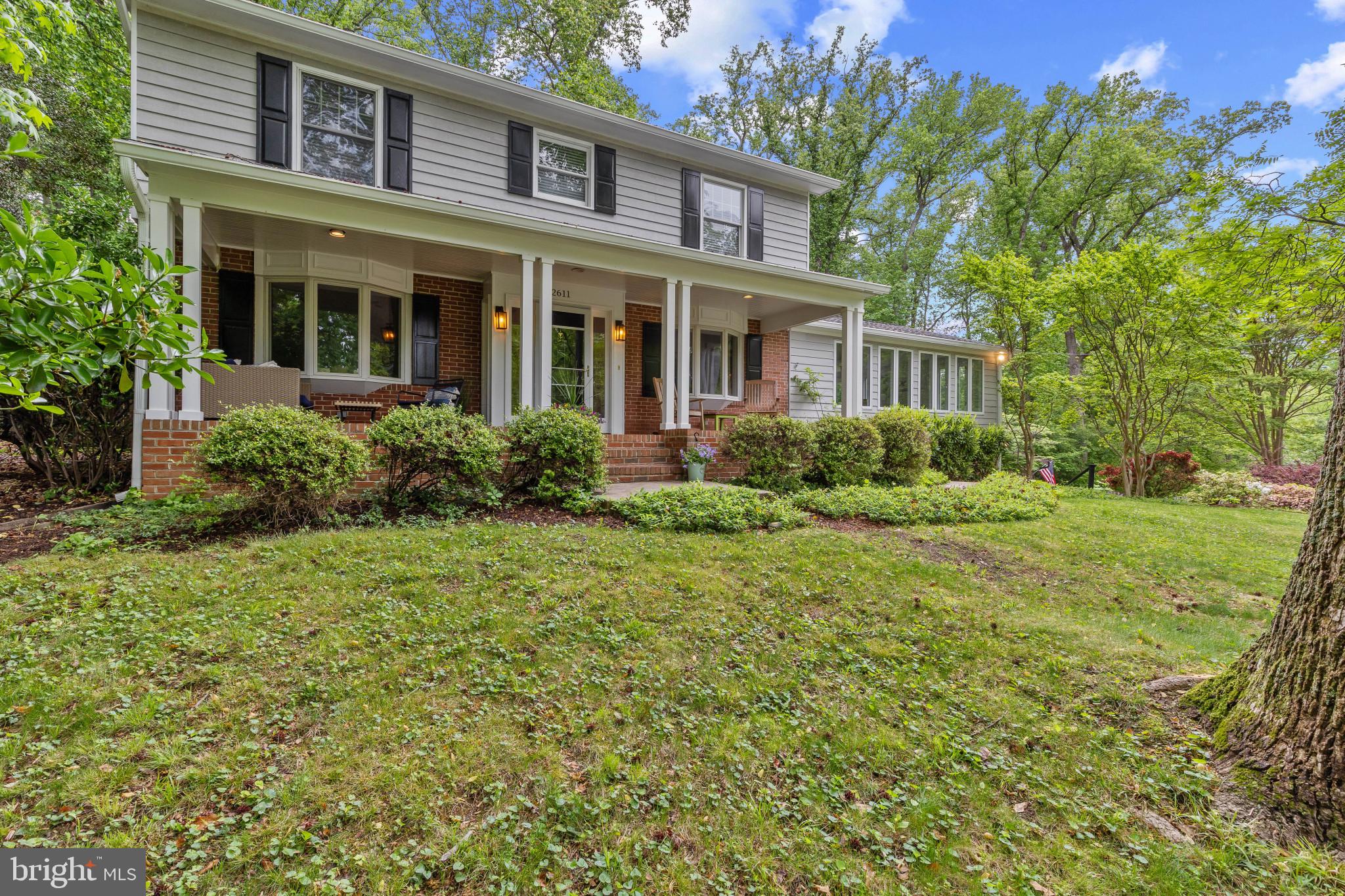 Charming home nestled in lush greenery.