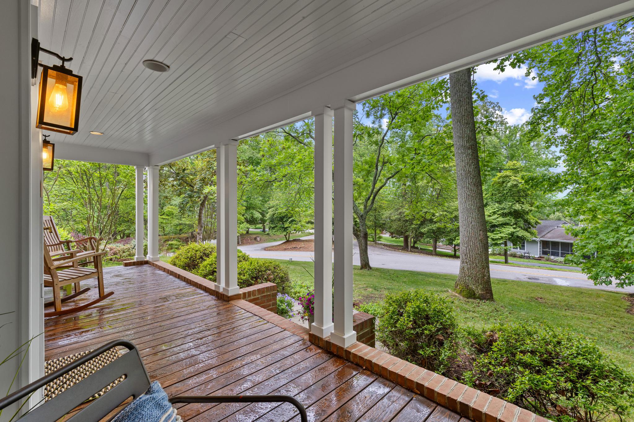 2611 Ogleton Road Annapolis, MD 21403 - Photo 4 of 50 Serene covered porch with wooded views
