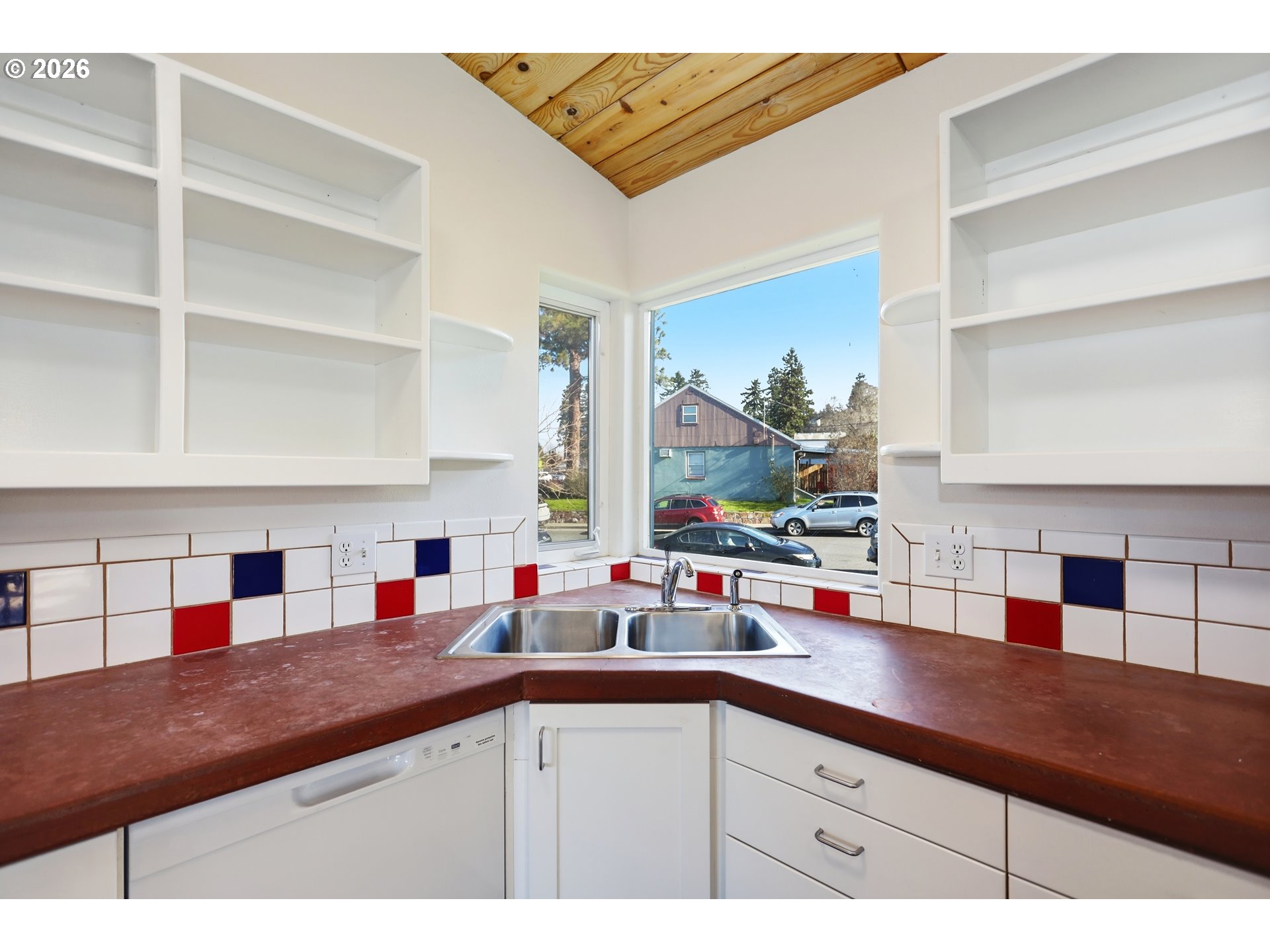 1707 Bridge Street The Dalles, OR 97058 - Photo 14 of 41 a kitchen with lots of counter top space and windows