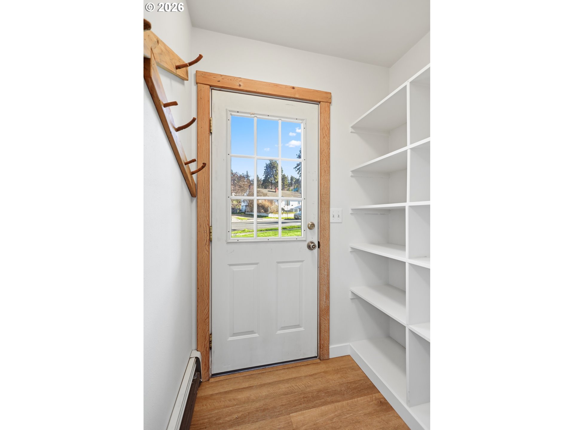 1707 Bridge Street The Dalles, OR 97058 - Photo 21 of 41 a view of a hallway with wooden floor and entryway