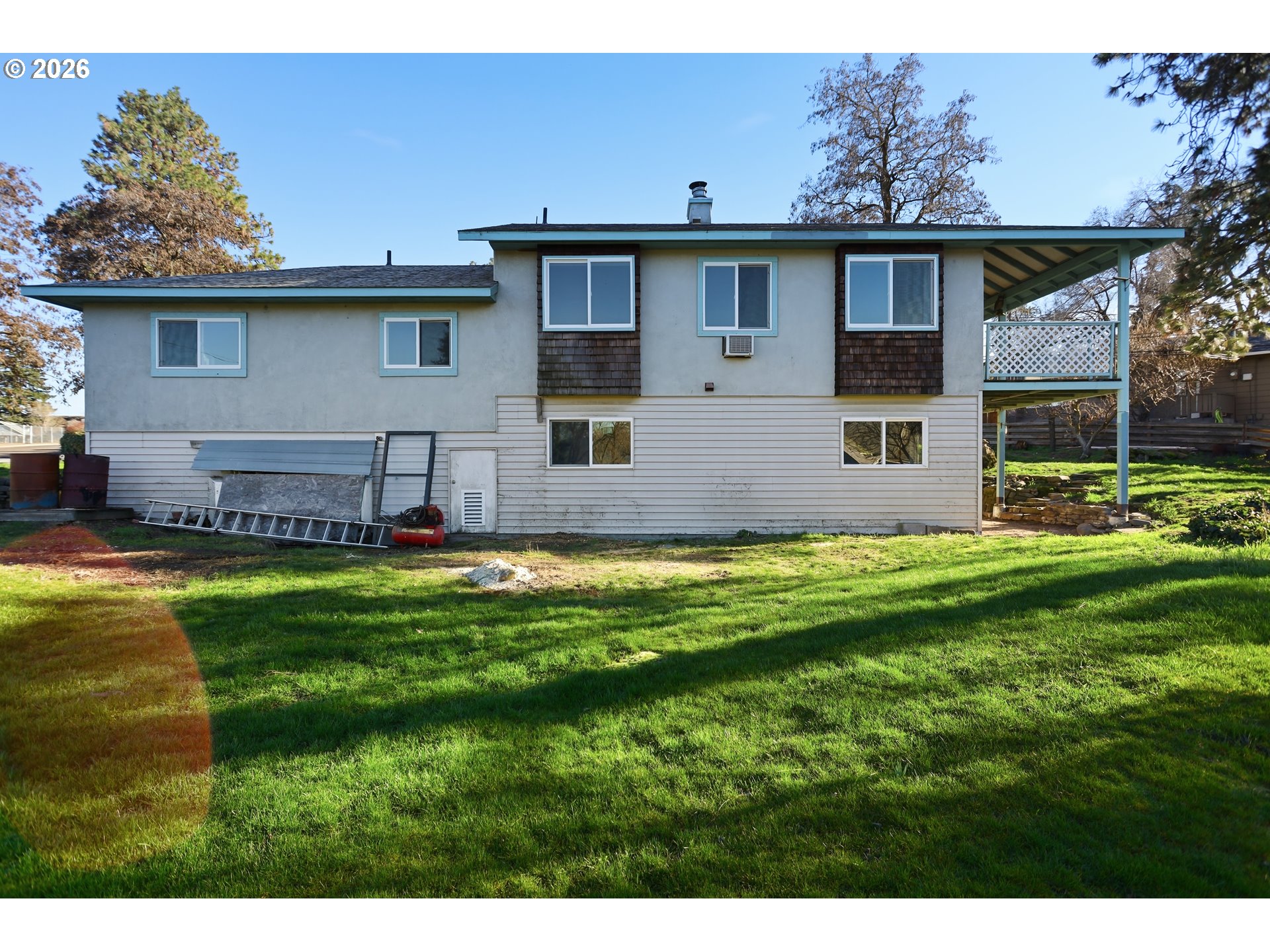 1707 Bridge Street The Dalles, OR 97058 - Photo 35 of 41 a view of a house with a swimming pool