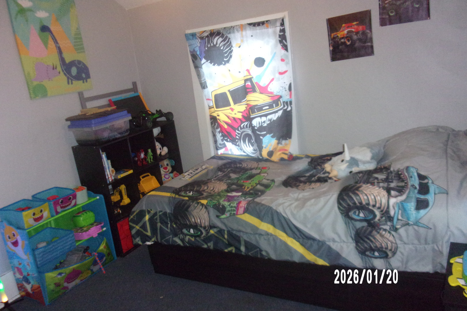 205 South Axtel Street Milford, IL 60953 - Photo 12 of 15 a bed room with two beds and a couch