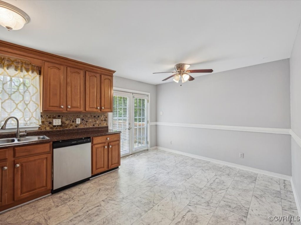 1407 Oldbury Road Midlothian, VA 23113 - Photo 11 of 34 a kitchen with granite countertop a stove a sink and dishwasher