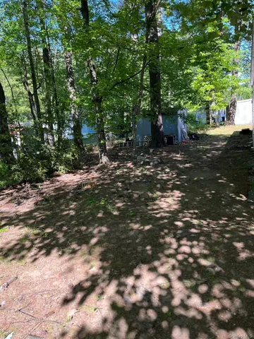 a backyard of a house