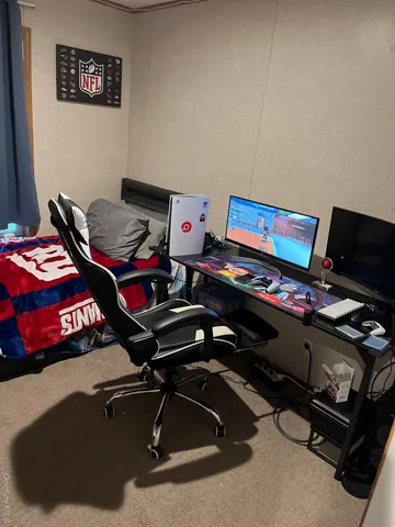 a room with storage and utility