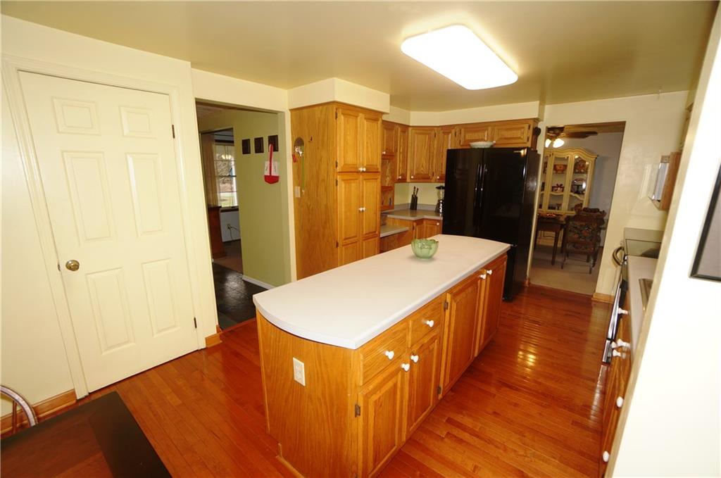 343 Green Valley Road Eighty Four, PA 15330 - Photo 8 of 25 Loads of counter and storage space...the tall cabinet has a swing out pantry shelves, there is a desk area with area for mail and cook books too.