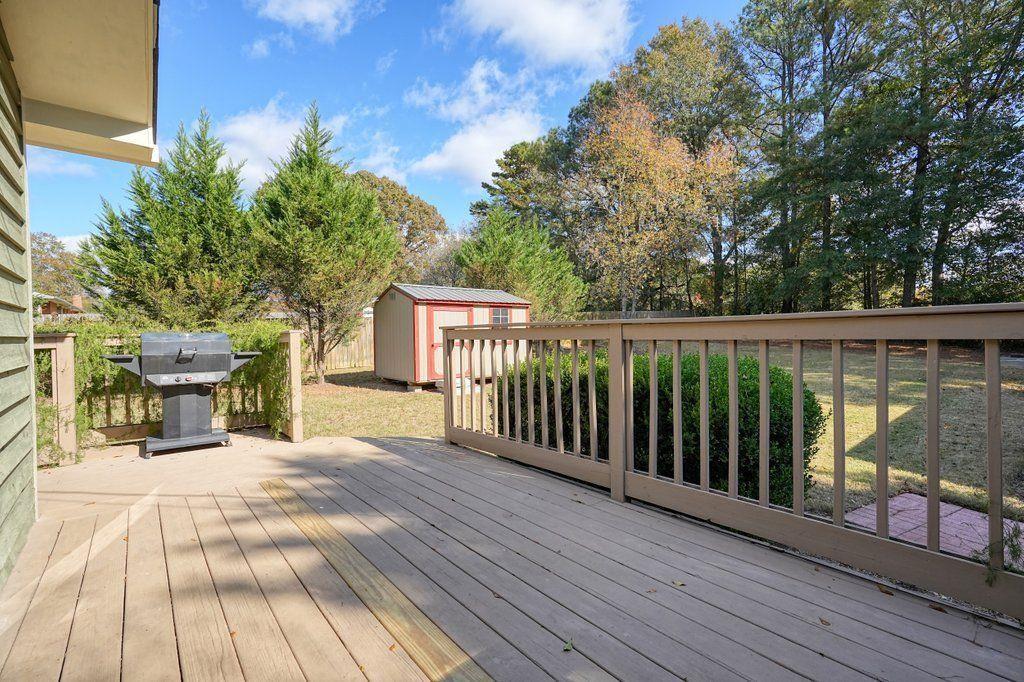 3799 Oglesby Road Powder Springs, GA 30127 - Photo 17 of 39 a view of balcony with deck and outdoor seating