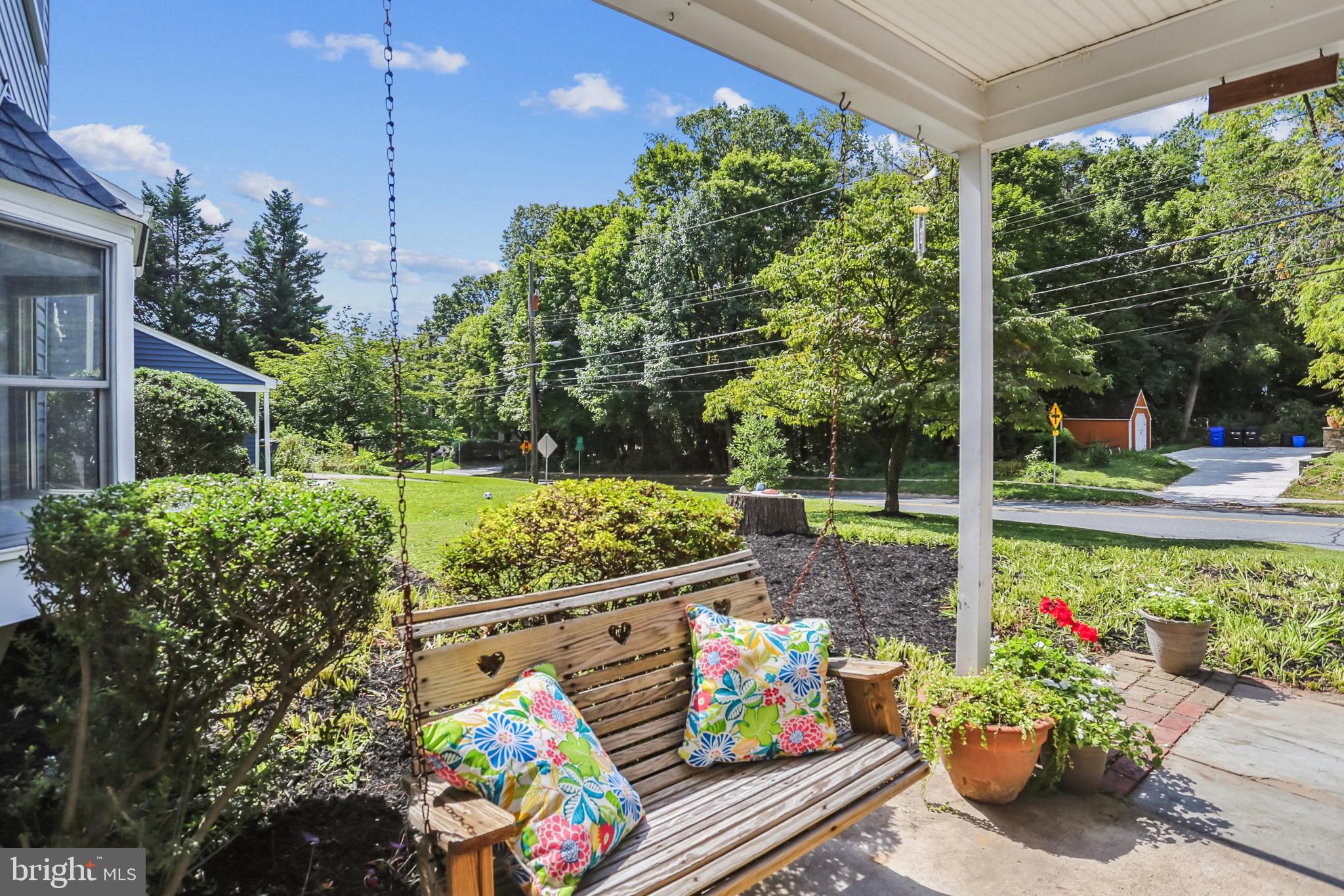 9013 2nd Avenue Silver Spring, MD 20910 - Photo 5 of 56 Enchanting Front Porch with Swing!