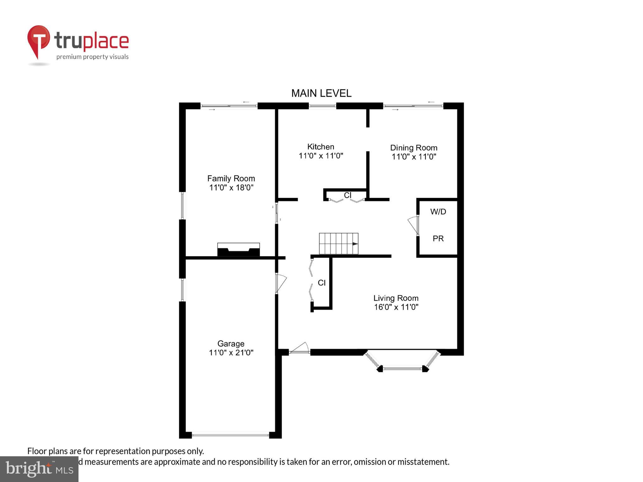 9013 2nd Avenue Silver Spring, MD 20910 - Photo 55 of 56 Main Level Floorplan