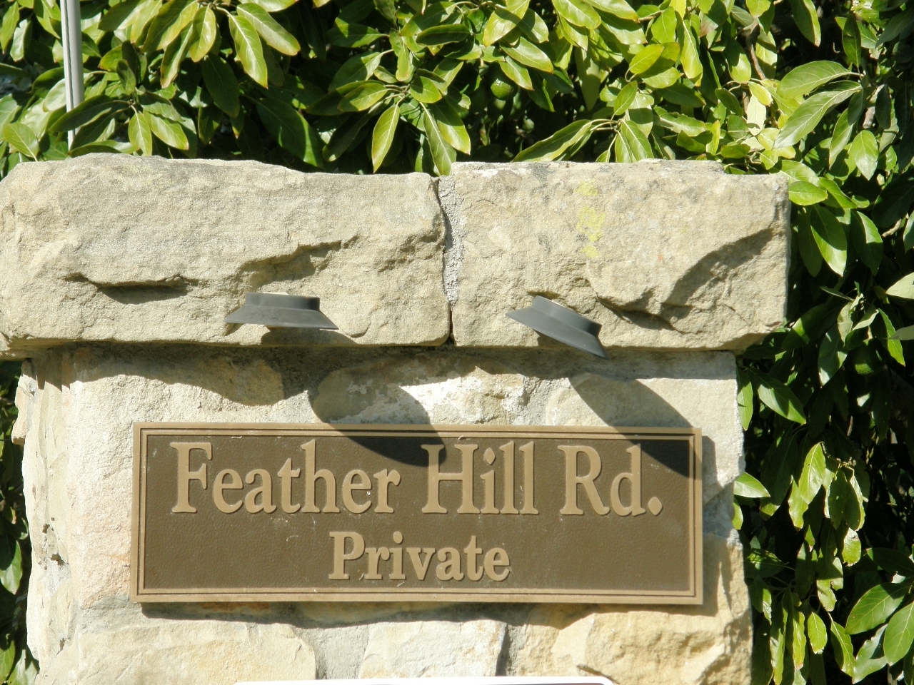 2222 Feather Hill Road Santa Barbara, CA 93108 - Photo 15 of 18 a view of a sign board