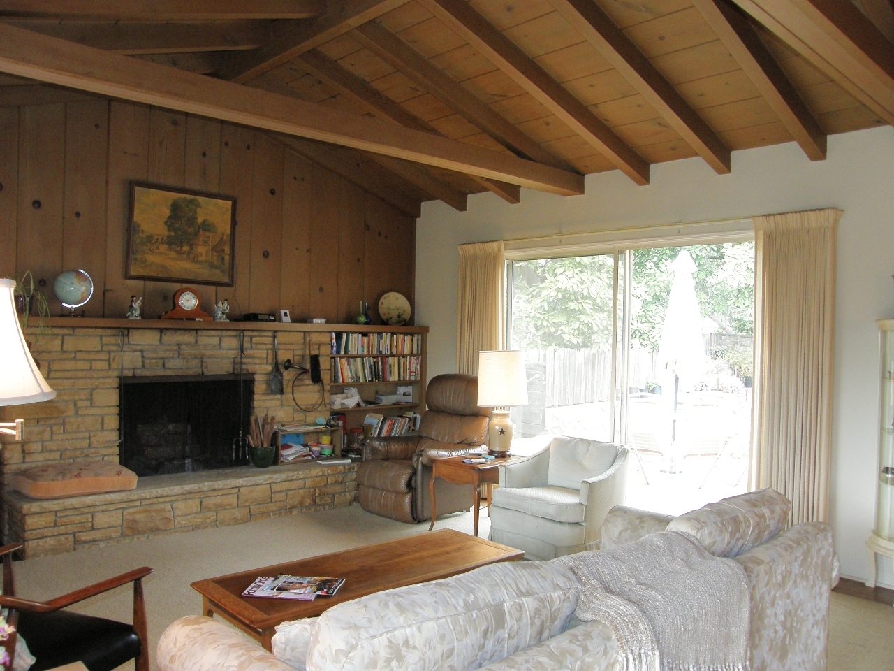 2222 Feather Hill Road Santa Barbara, CA 93108 - Photo 6 of 18 a living room with furniture large window and flat screen tv