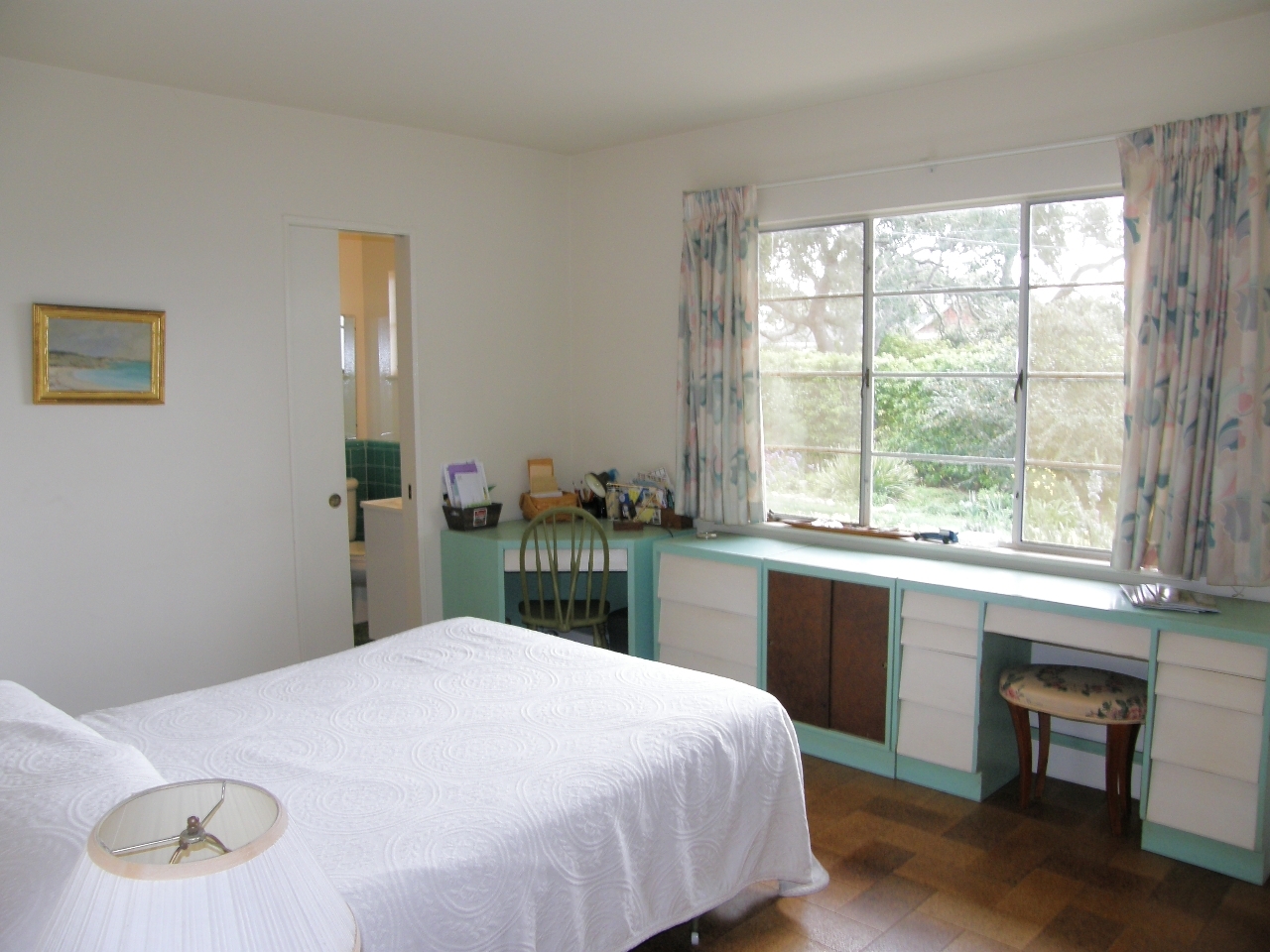 2222 Feather Hill Road Santa Barbara, CA 93108 - Photo 9 of 18 a bedroom with a large bed and a large window