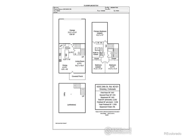 $365,000 | 4355 24th Street Road, Unit 2101, Greeley, CO 80634