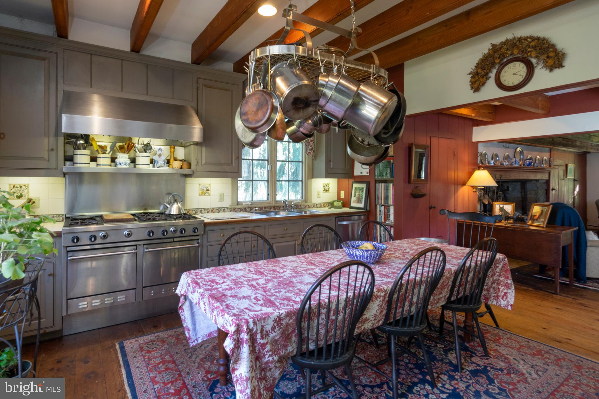 172 Pleasant Valley Road Titusville, NJ 08560 - Photo 12 of 55 Commercial Size Viking Stove w/Hood