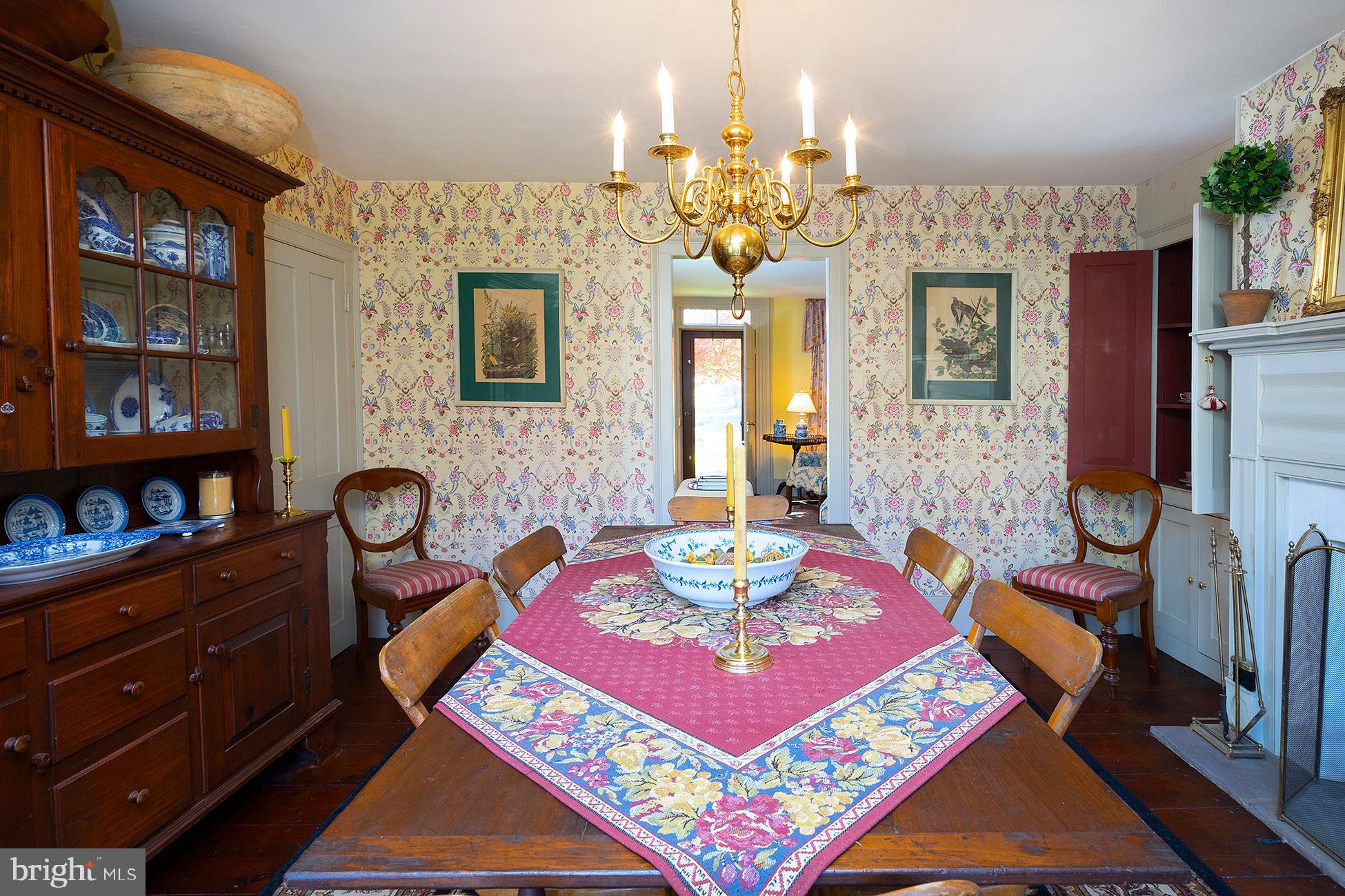 172 Pleasant Valley Road Titusville, NJ 08560 - Photo 23 of 55 Formal Dining Rm has an Original Built-in Cupboard