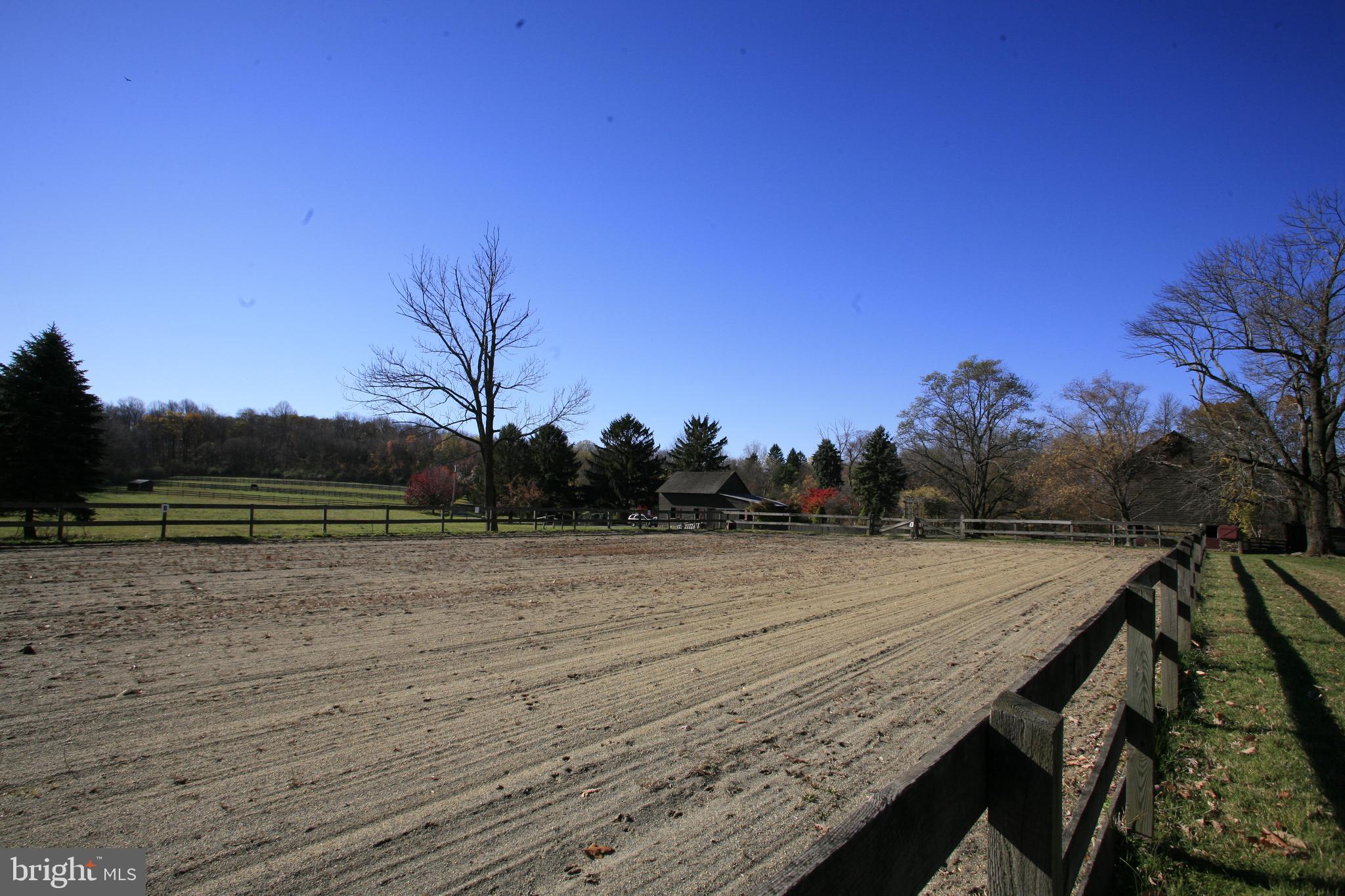 172 Pleasant Valley Road Titusville, NJ 08560 - Photo 41 of 55 80' x 200' Fenced Riding Arena