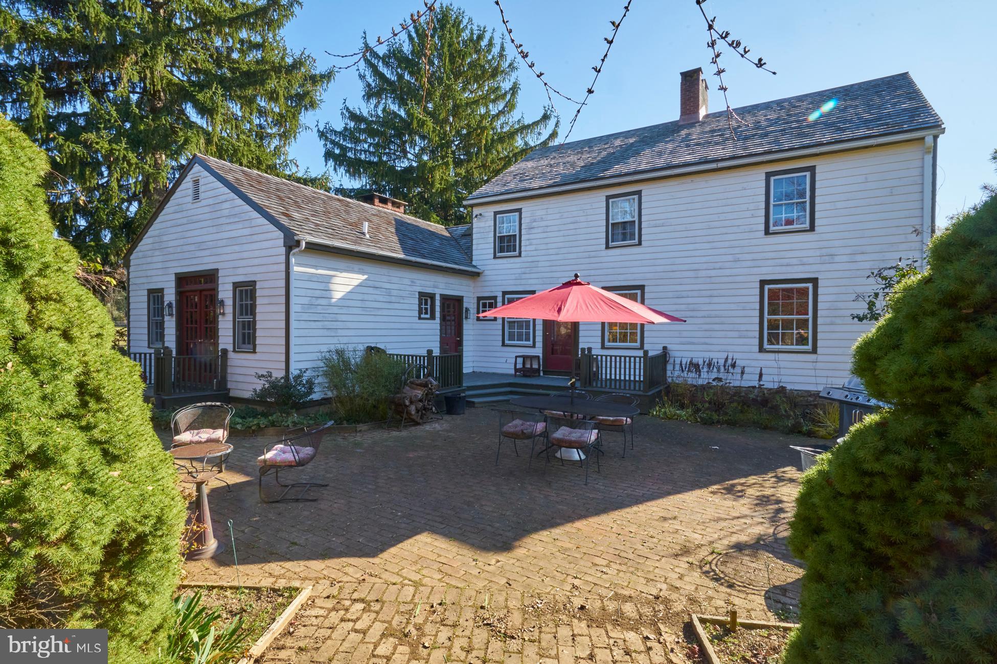 172 Pleasant Valley Road Titusville, NJ 08560 - Photo 49 of 55 Expansive Rear Patio and Rear Deck