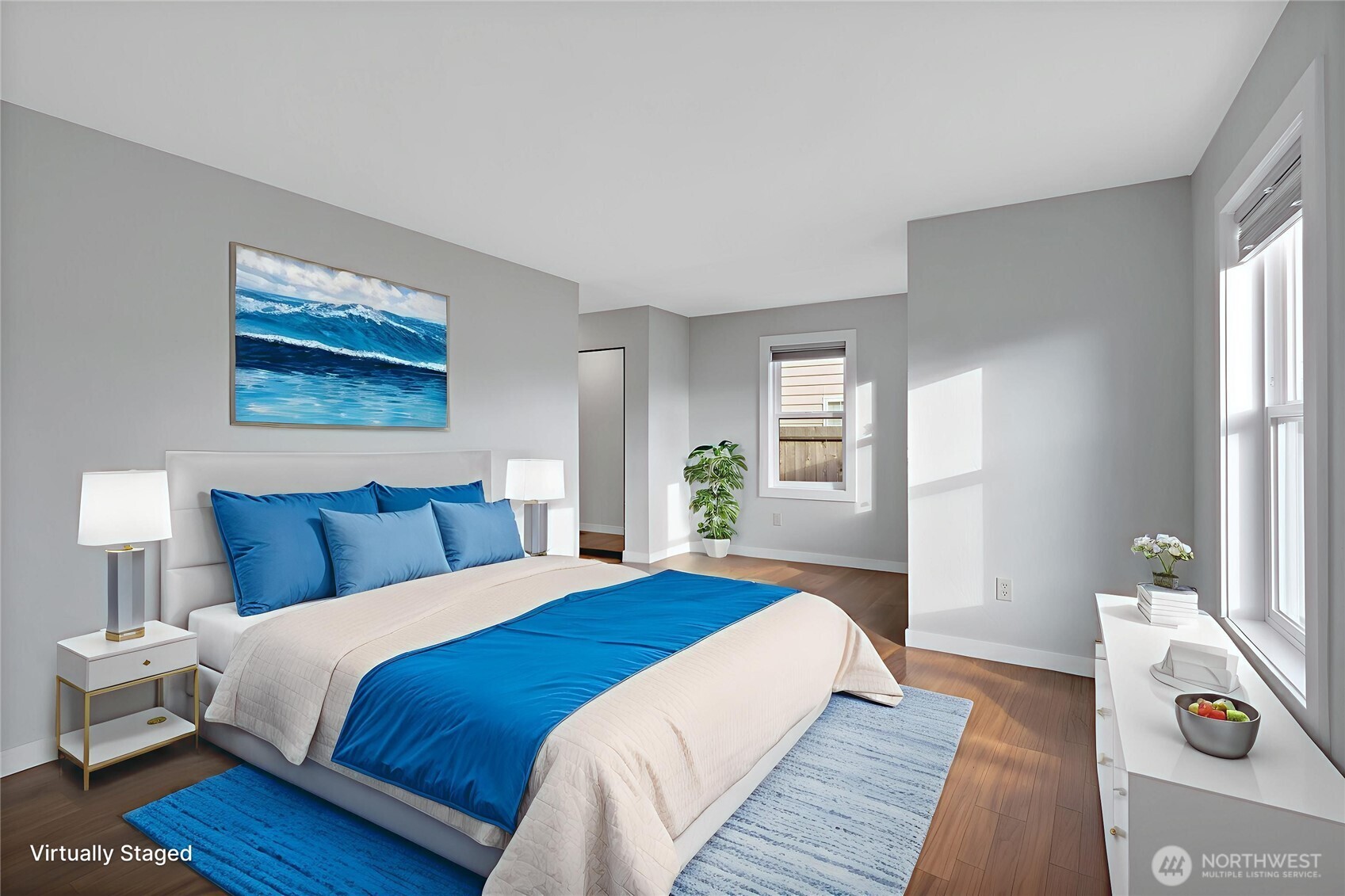 2881 Initial Avenue Enumclaw, WA 98022 - Photo 11 of 25 a bedroom with a large bed and a window