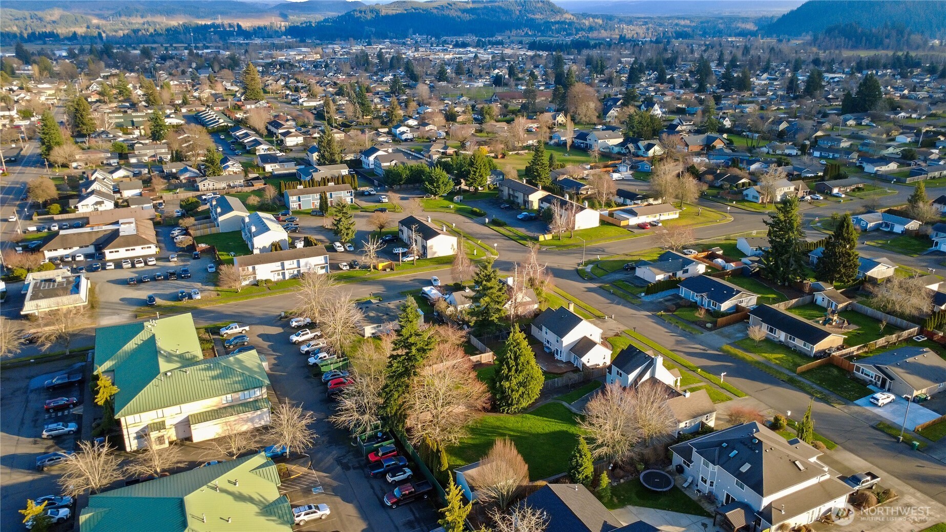 2881 Initial Avenue Enumclaw, WA 98022 - Photo 25 of 25 an aerial view of residential houses with outdoor space
