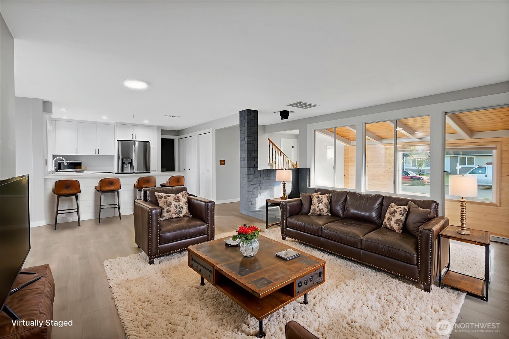 2881 Initial Avenue Enumclaw, WA 98022 - Photo 9 of 25 a living room with furniture and a large window