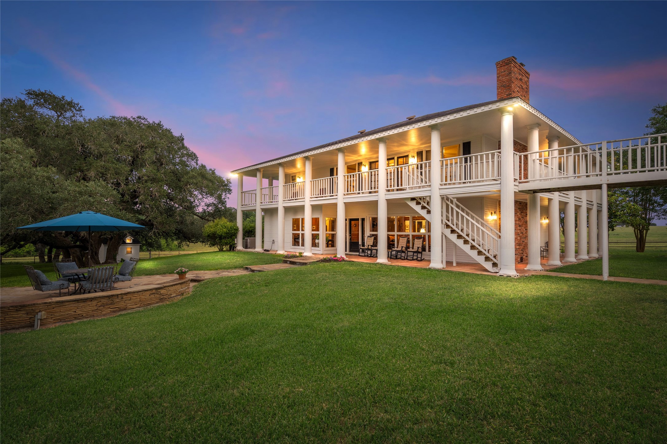 7023 Wolters Road Schulenburg, TX 78956 - Photo 7 of 49 a view of a house with a yard