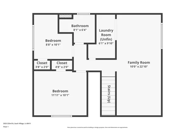 $244,700 | 2525 223rd Street, Sauk Village, IL 60411