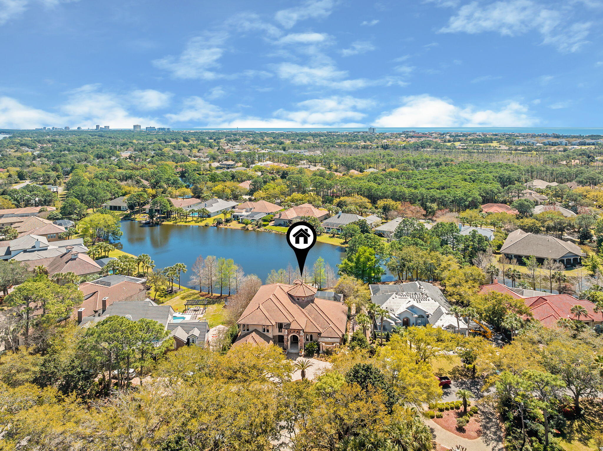 437 Admiral Court Destin, FL 32541 - Photo 12 of 100 Aerial View