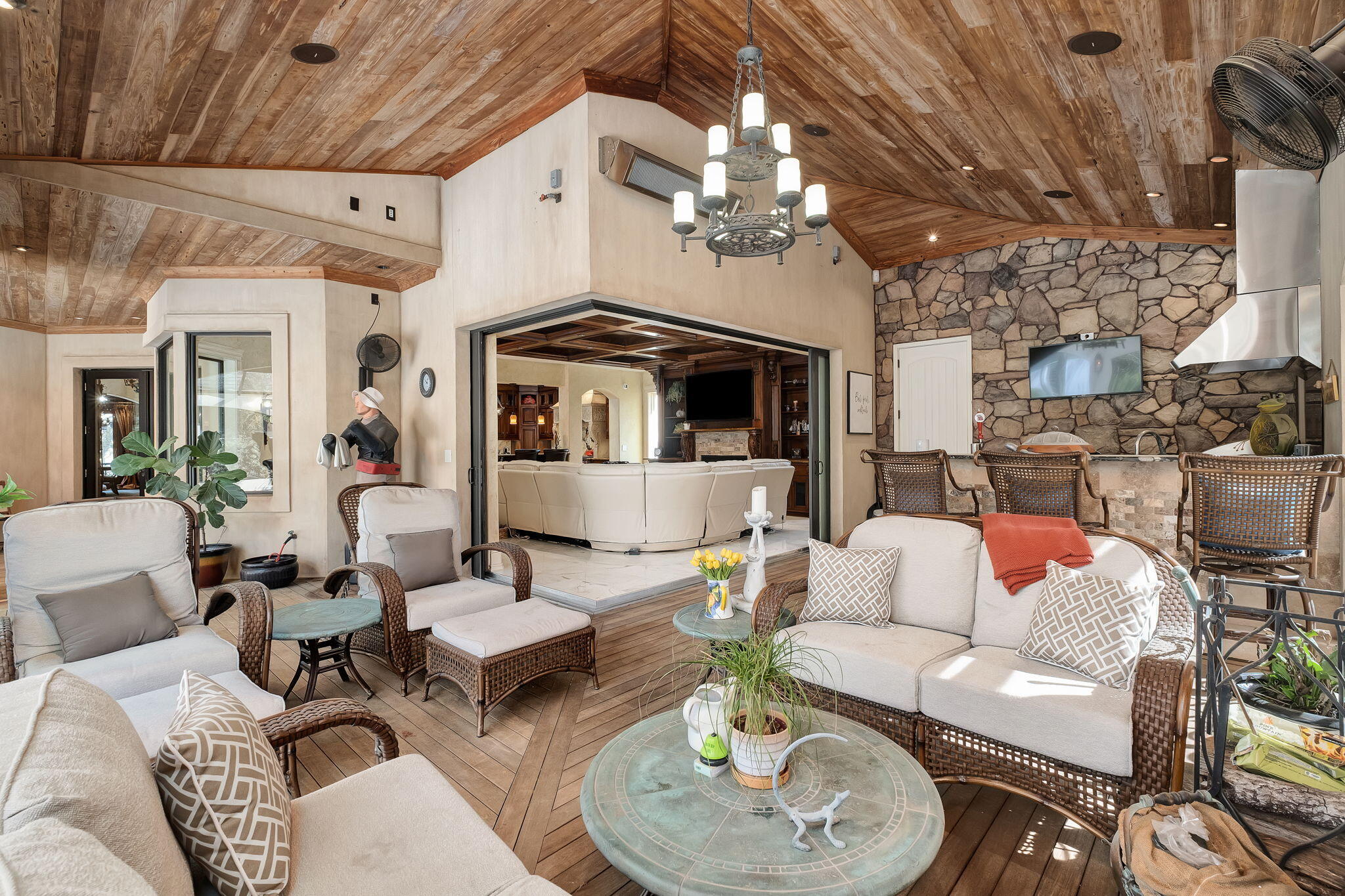 437 Admiral Court Destin, FL 32541 - Photo 4 of 100 a living room with furniture and a chandelier