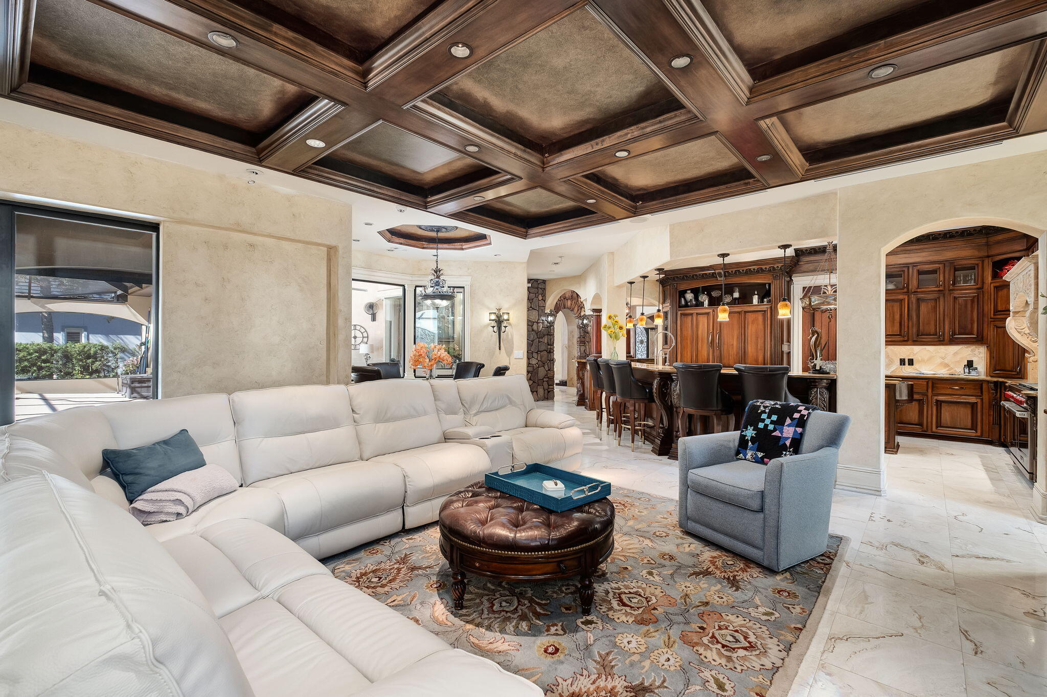 437 Admiral Court Destin, FL 32541 - Photo 43 of 100 a living room with furniture and a large window