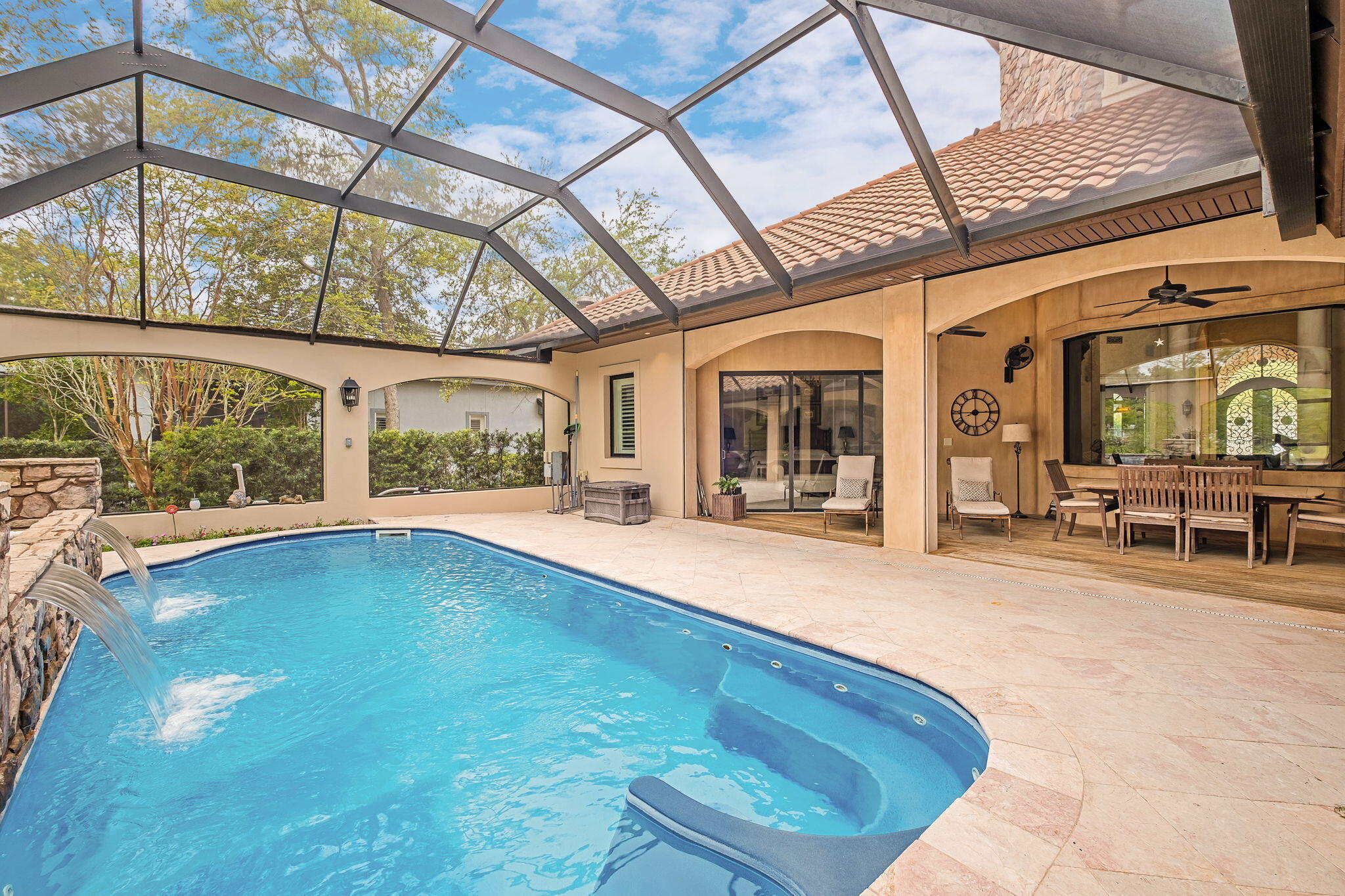 437 Admiral Court Destin, FL 32541 - Photo 54 of 100 a view of swimming pool with outdoor seating