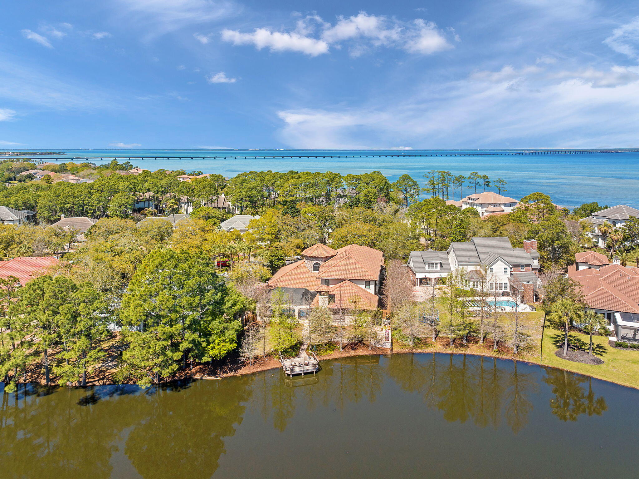 437 Admiral Court Destin, FL 32541 - Photo 62 of 100 Aerial View
