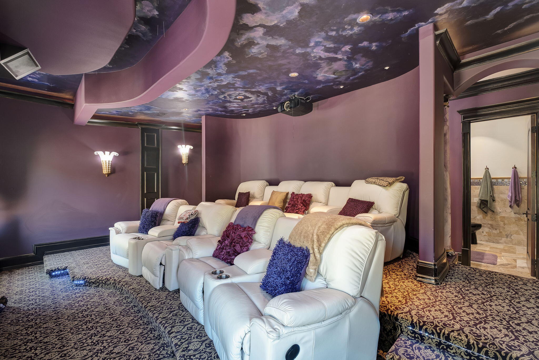 437 Admiral Court Destin, FL 32541 - Photo 71 of 100 a bed room with furniture and a fireplace