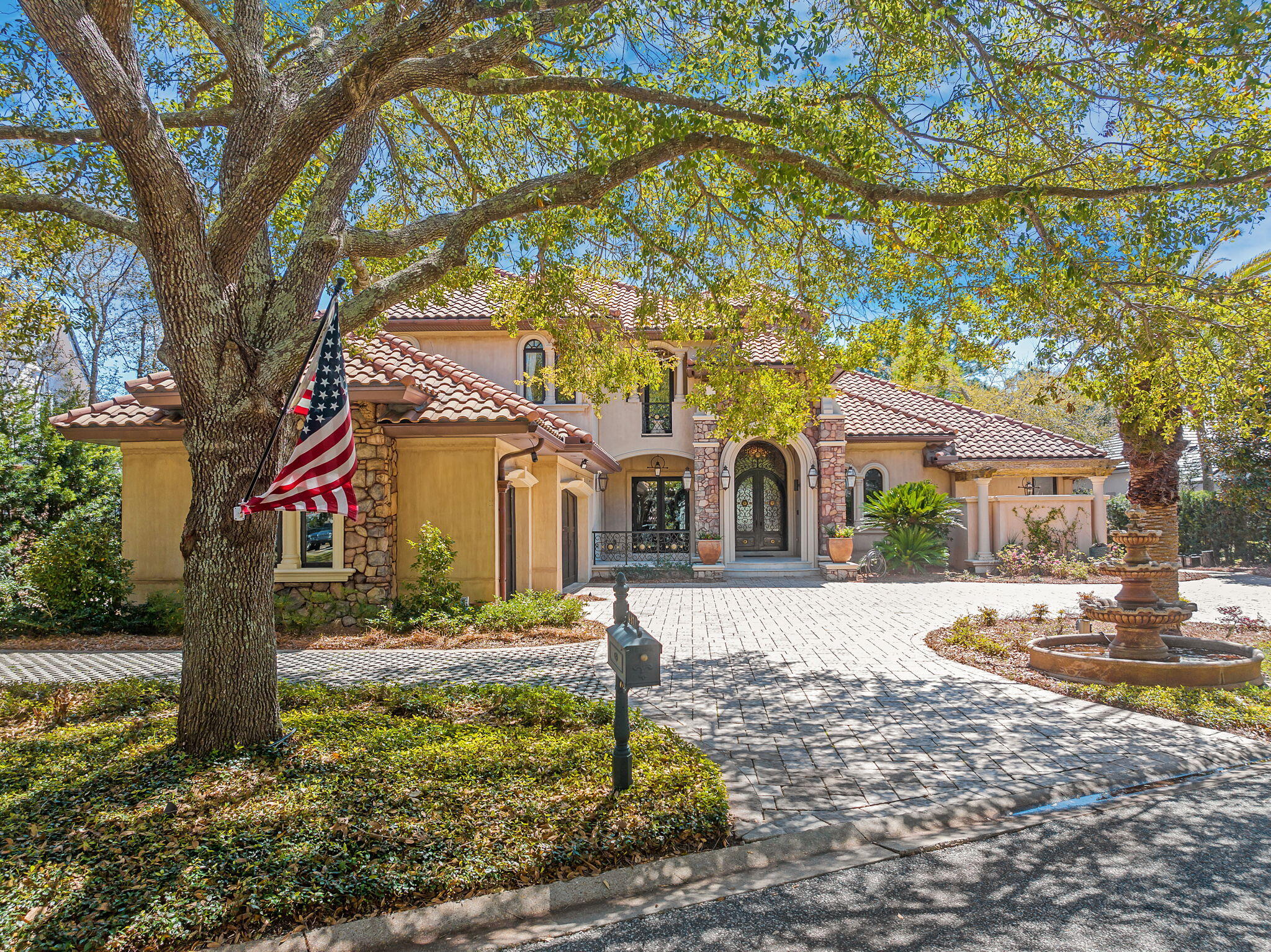437 Admiral Court Destin, FL 32541 - Photo 95 of 100 a front view of a house with a yard