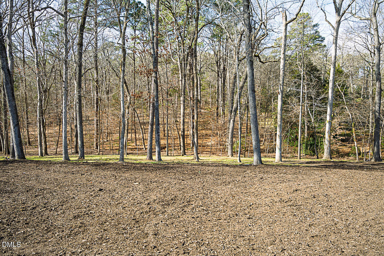 3946 Nottaway Road Durham, NC 27707 - Photo 8 of 18 a view of a yard with wooden fence