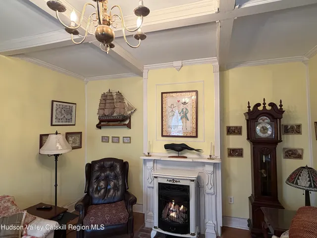 a kitchen with a stove and a microwave