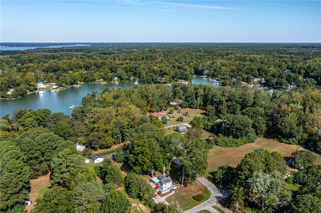 97 Virginia Road Irvington, VA 22480 - Photo 33 of 39 Aerial overview of property's location featuring a large body of???????????????????????????????? water