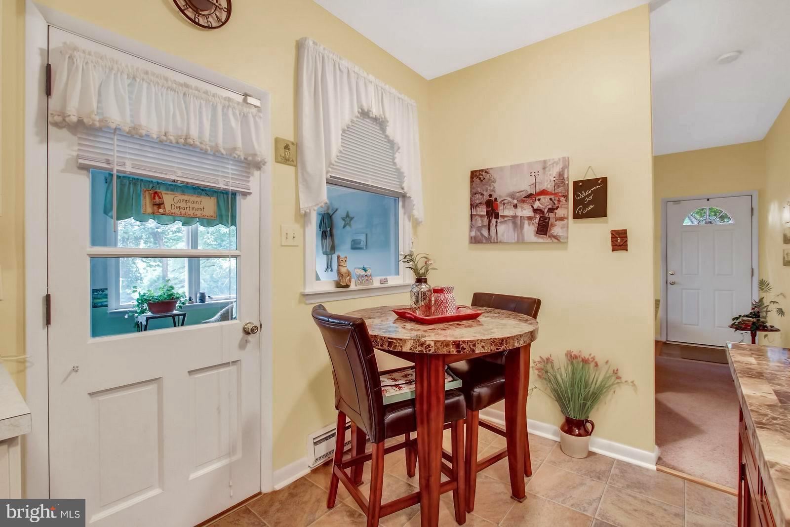 4061 Heaps School Road Pylesville, MD 21132 - Photo 33 of 35 Cozy eating area in the in-law suite.